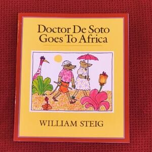 Doctor De Soto Goes To Africa Paperback Book, NWT